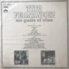 Tito Fernández ‎– Me Gusta El Vino   vinilo usado - Imagen 2