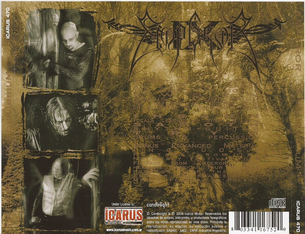 Emperor – IX Equilibrium cd nuevo - Imagen 2