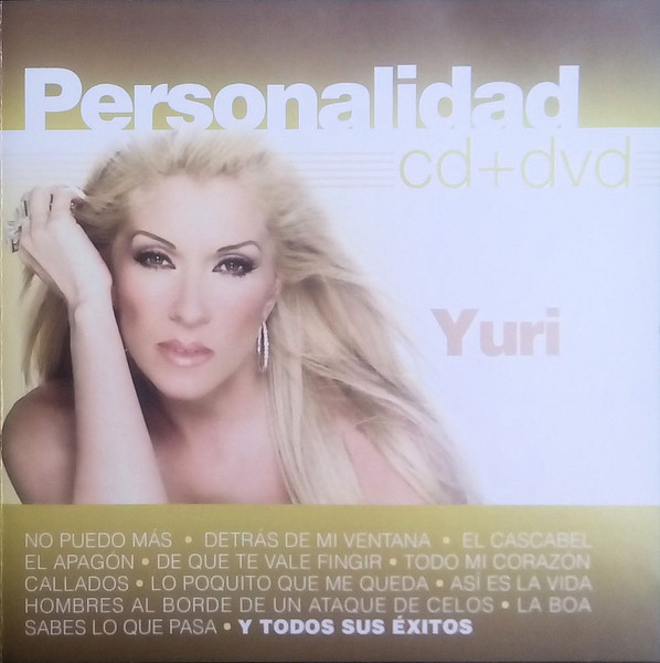 Yuri – Personalidad cd + dvd nuevo - Pasion Por Los Vinilos