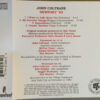 John Coltrane – Newport '63   cd usado - Imagen 2