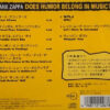 Frank Zappa – Does Humor Belong In Music?   cd usado - Imagen 2