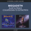Megadeth – Rust In Peace / Countdown To Extinction   cd doble nuevo