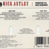 Rick Astley – Whenever You Need Somebody    cassette usado - Imagen 2