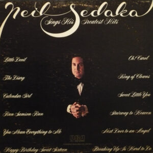 Neil Sedaka – Neil Sedaka Sings His Greatest Hits   vinilo usado