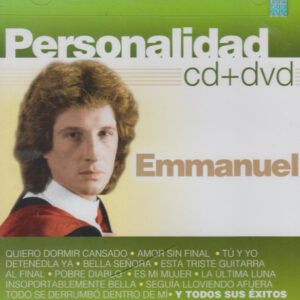 Emmanuel – Personalidad Emmanuel   cd + DVD nuevo