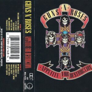 Guns N' Roses – Appetite For Destruction   cassette usado