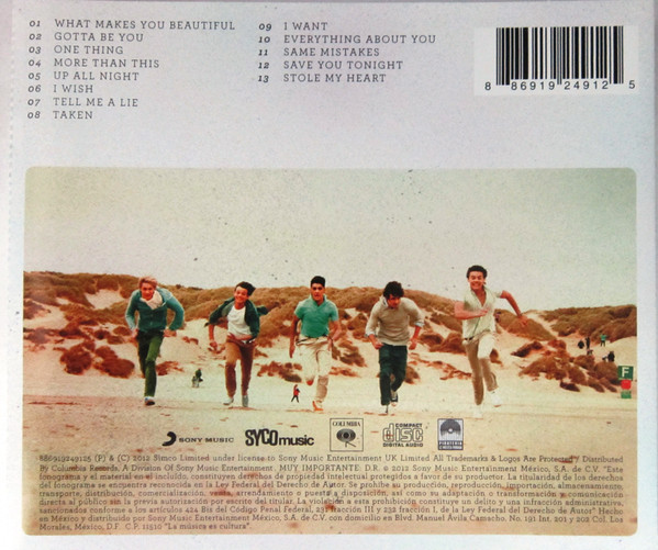 One Direction – Up All Night   cd nuevo - Imagen 2