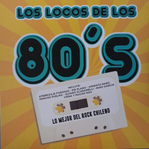 Various – Los Locos de Los 80's   vinilo nuevo