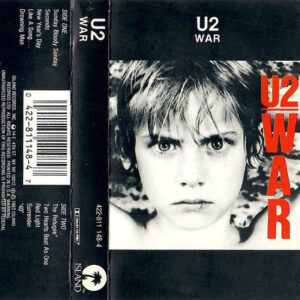 U2 – War   cassette usado