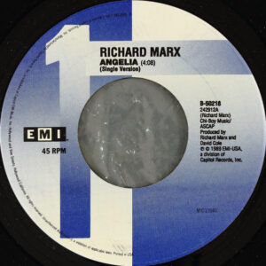 Richard Marx – Angelia   single 7″ usado