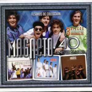Magneto 40 Aniversario – Tesoros De Colección cd Triple nuevo ( Digipack)