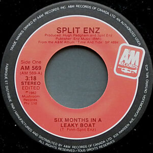 Split Enz – Six Months In A Leaky Boat    vinilo single 7″ usado