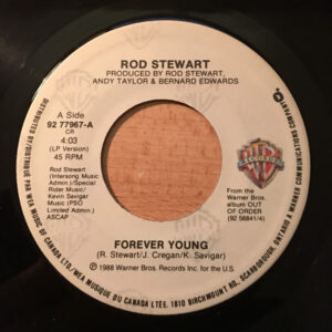 Rod Stewart – Forever Young   vinilo single 7″ usado