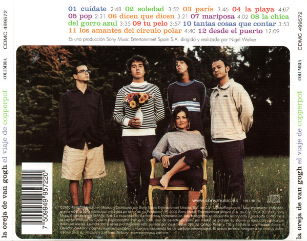 La Oreja De Van Gogh – El Viaje De Copperpot   cd nuevo - Imagen 2