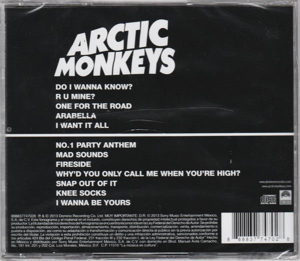 Arctic Monkeys – AM   cd nuevo - Imagen 2