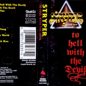 Stryper – To Hell With The Devil   cassette usado