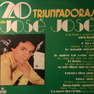 José José – 20 Triunfadoras De José José   cd nuevo