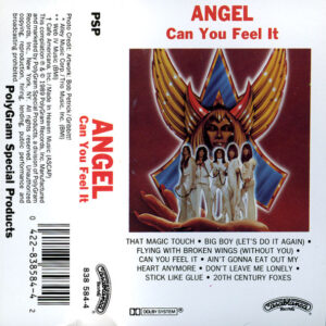 Angel – Can You Feel It   cassette usado