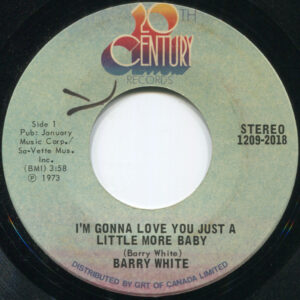 Barry White – I'm Gonna Love You Just A Little More Baby   vinilo single 7″ usado