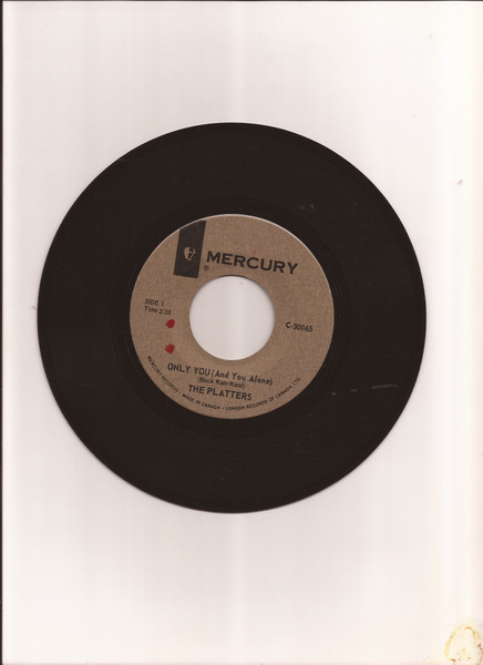 The Platters – The Great Pretender vinilo single 7″ usado