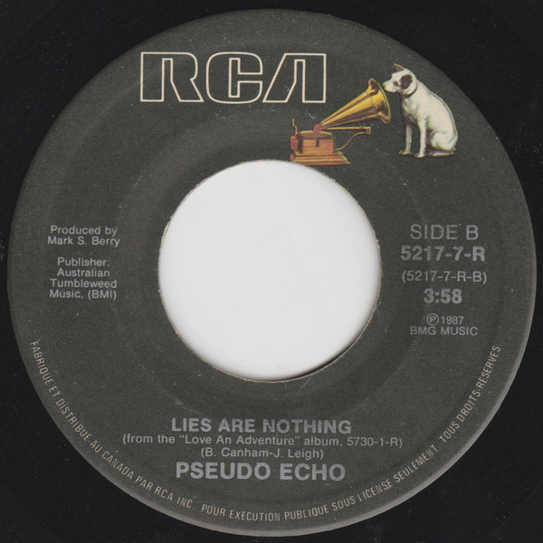 Pseudo Echo – Funky Town vinilo single 7″ usado - Imagen 2