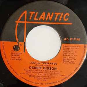 Debbie Gibson – Lost In Your Eyes    vinilo single 7″ usado