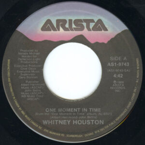 Whitney Houston / Kashif – One Moment In Time / Olympic Joy   vinilo single 7″ usado
