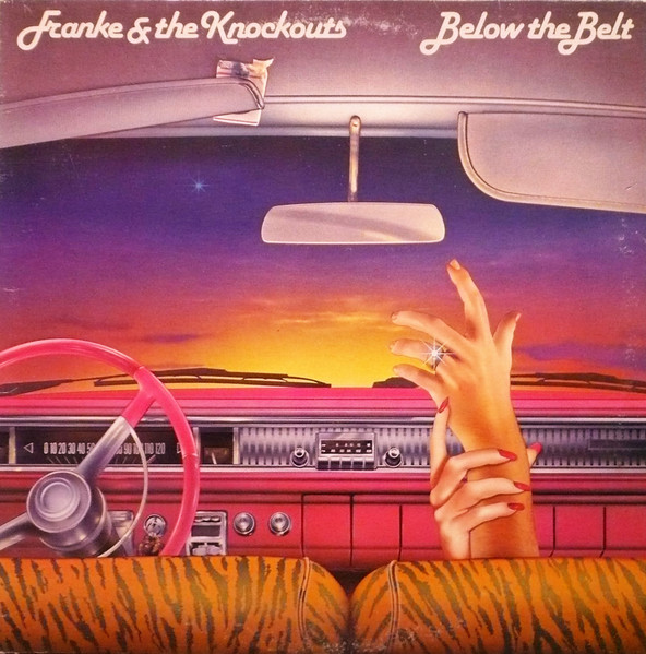 Franke & The Knockouts – Below The Belt vinilo usado