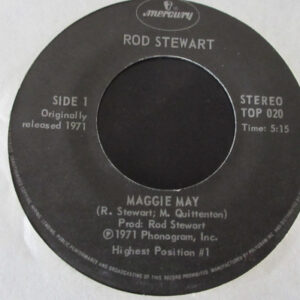 Rod Stewart – Maggie May   vinilo single 7″ usado