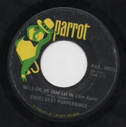 Engelbert Humperdinck – Release Me (And Let Me Love Again) / Ten Guitars vinilo single 7″ usado
