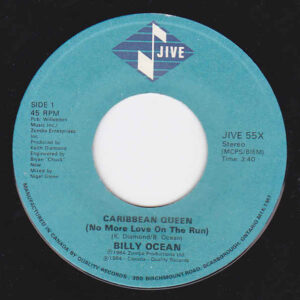 Billy Ocean – Caribbean Queen (No More Love On The Run)   vinilo single 7″ usado