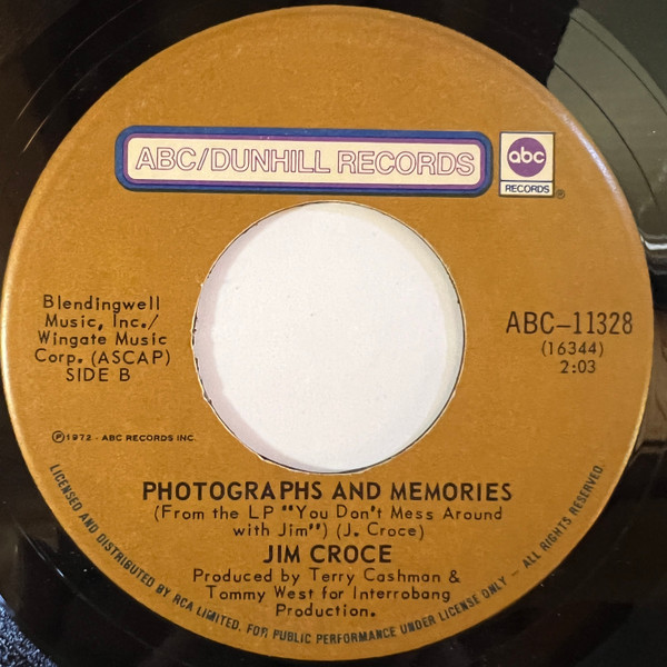 Jim Croce – You Don't Mess Around With Jim vinilo single 7″ usado - Imagen 2