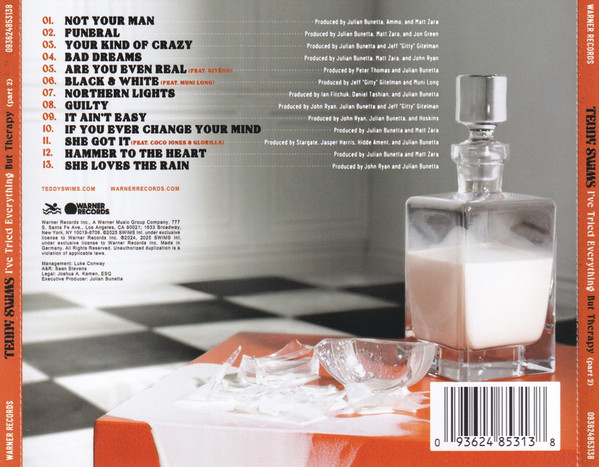 Teddy Swims – I've Tried Everything But Therapy (Part 2) cd nuevo - Imagen 2