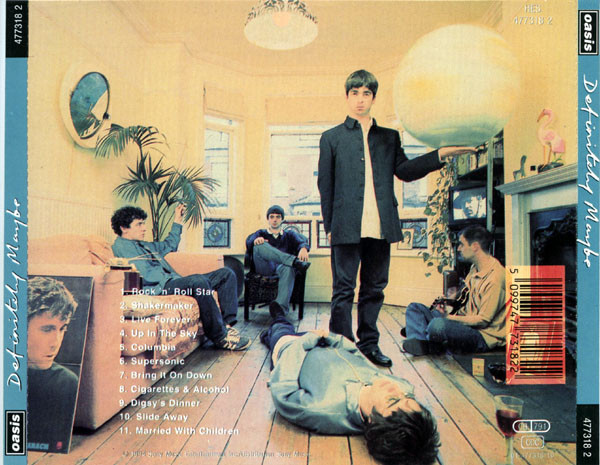 Oasis – Definitely Maybe cd nuevo - Imagen 2