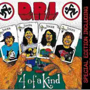 D.R.I. – 4 Of A Kind  cd nuevo