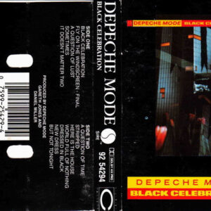 Depeche Mode – Black Celebration    cassette usado
