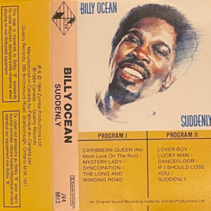 Billy Ocean – Suddenly   cassette usado
