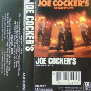 Joe Cocker – Joe Cocker's Greatest Hits cassette usado