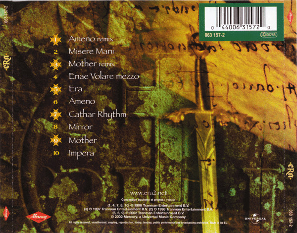 Era – Era cd nuevo - Imagen 2