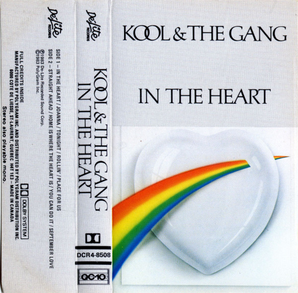 Kool & The Gang – In The Heart cassette usado
