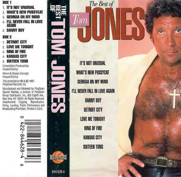 Tom Jones – The Best Of Tom Jones cassette usado
