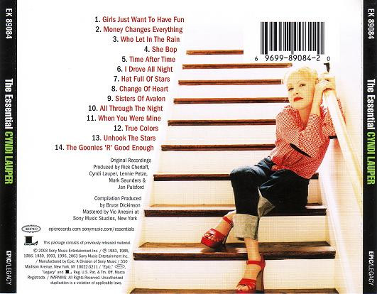 Cyndi Lauper – The Essential Cyndi Lauper cd nuevo - Imagen 2