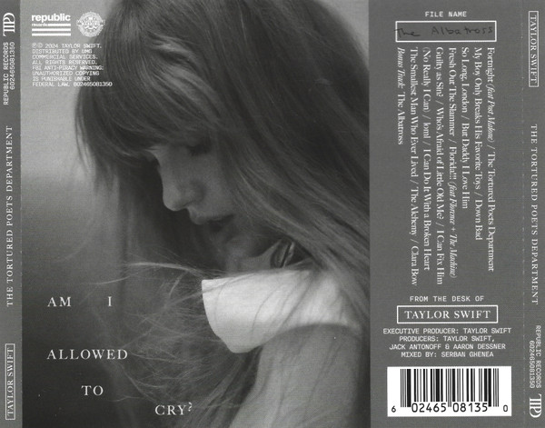 Taylor Swift – The Tortured Poets Department cd nuevo - Imagen 2
