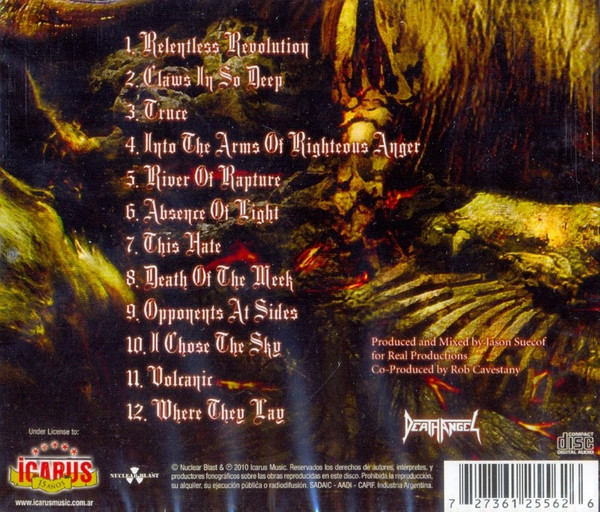Death Angel – Relentless Retribution cd nuevo - Imagen 2