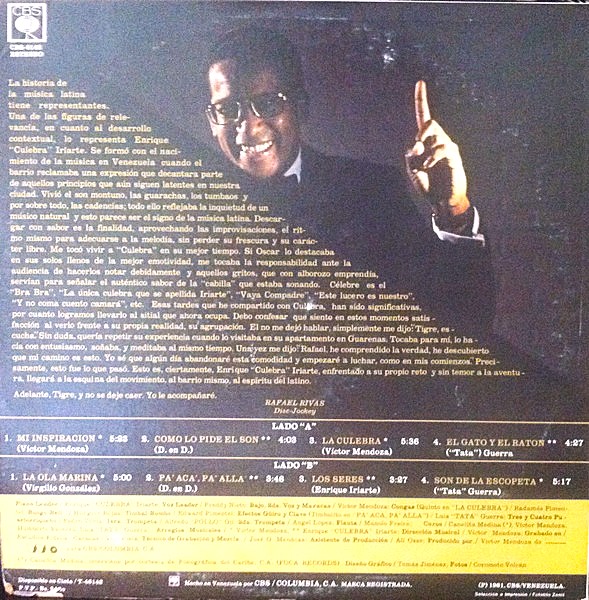 Culebra – Culebra vinilo usado - Imagen 2