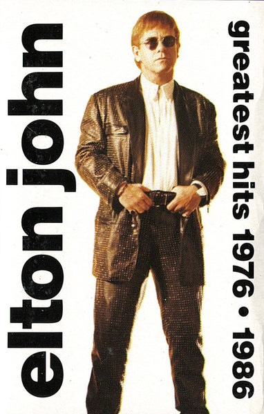 Elton John – Greatest Hits 1976-1986 cassette usado