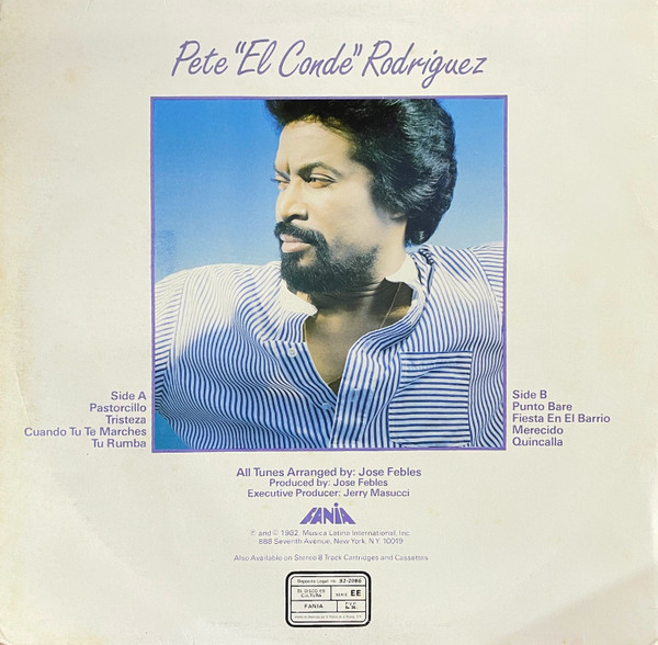 Pete "El Conde" Rodriguez – Fiesta Con "El Conde" vinilo usado - Imagen 2