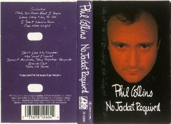 Phil Collins – No Jacket Required   cassette usado