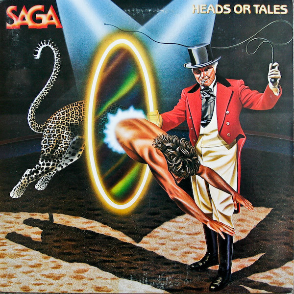 Saga – Heads Or Tales vinilo usado