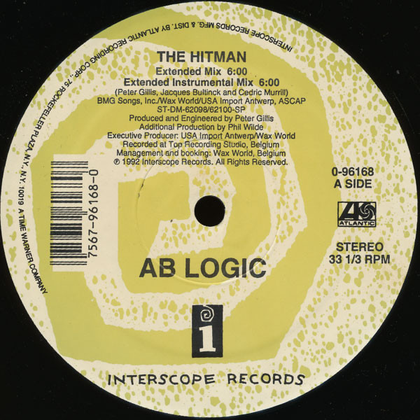 AB Logic – The Hitman maxi single usado - Imagen 2